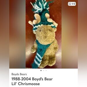 Collection of 1988-2004 Boyd’s Bears x6